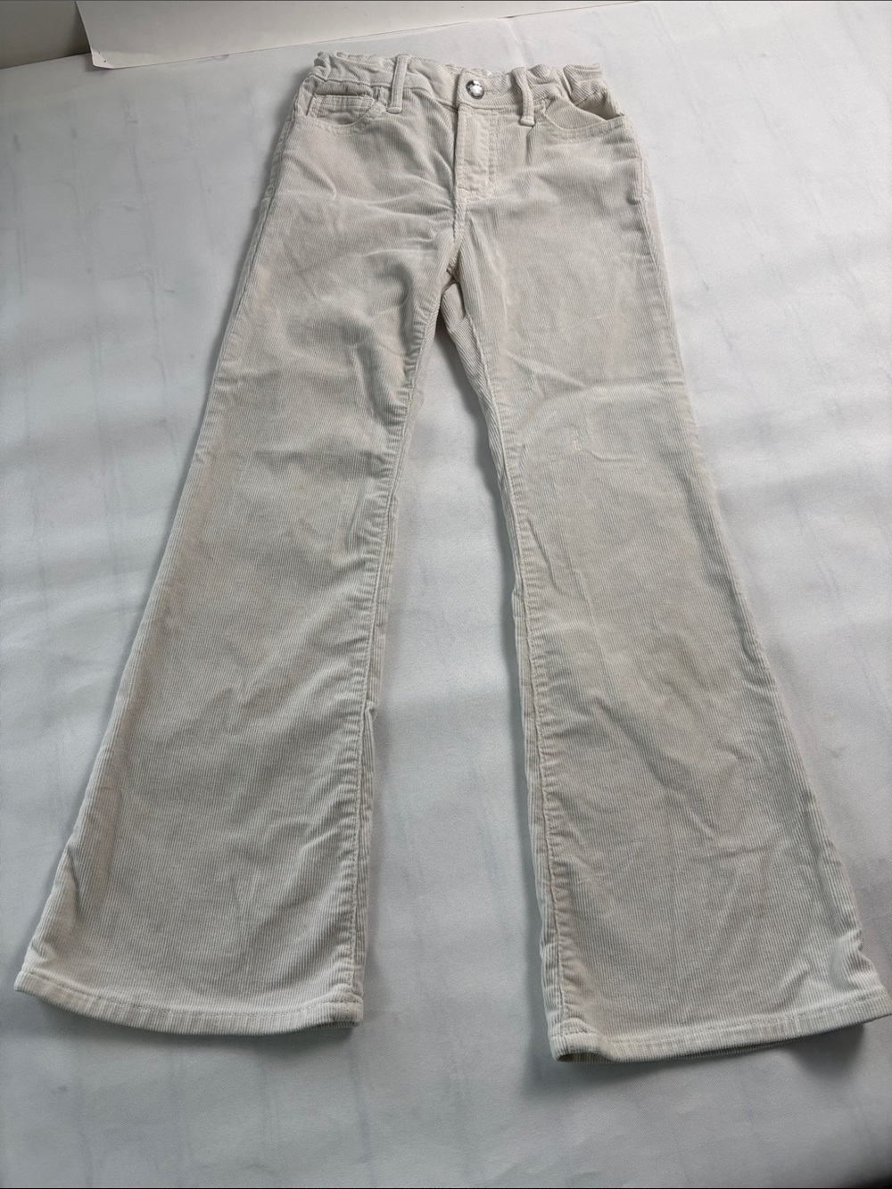 Gap kids size 7 corduroy 70’s flare high rise jeans